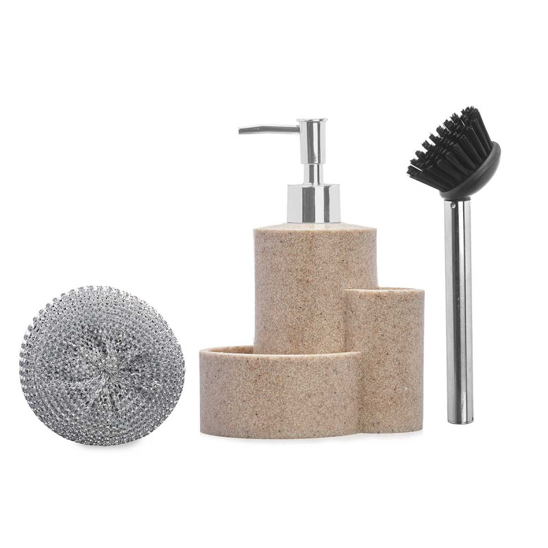 DISPENSER RESINA PIETRA NATURALE SPAZZOLA SPUGNA 