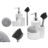 MARBLE RESIN DISPENSER SCOURING PAD BRUSH 