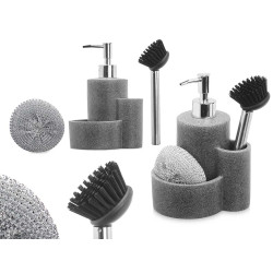 RESIN CEMENT DISPENSER SCOURING PAD BRUSH 