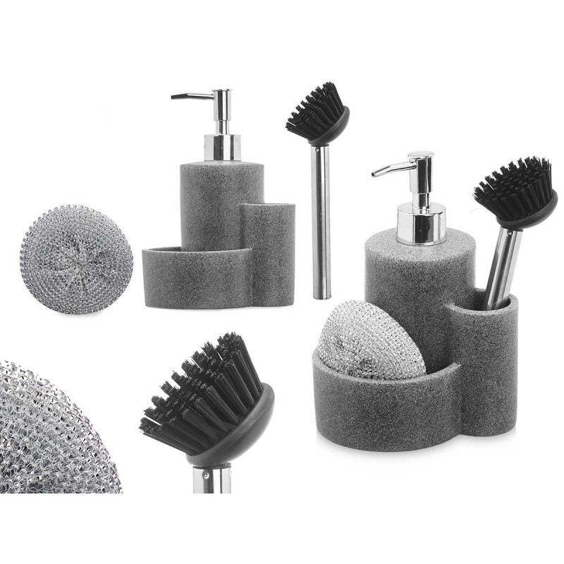 RESIN CEMENT DISPENSER SCOURING PAD BRUSH 