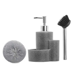 RESIN CEMENT DISPENSER SCOURING PAD BRUSH 