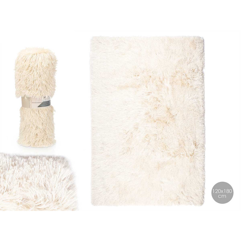 LIVING ROOM CARPET CREAM COLOUR 120X180CM