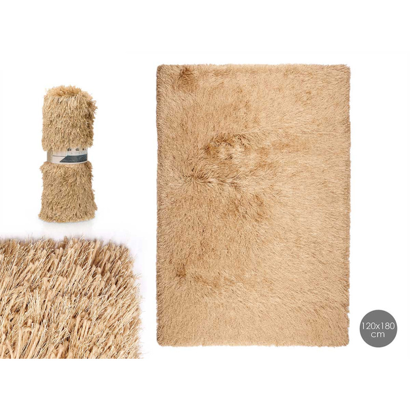 LIVING ROOM CARPET BEIGE 120X180CM