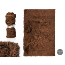 TAPIS DE SALON BRUN 120X180CM