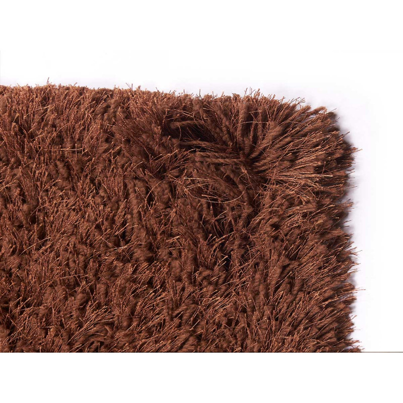 TAPIS DE SALON BRUN 120X180CM
