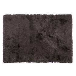 LIVING ROOM CARPET DARK GREY 120X180CM