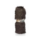 LIVING ROOM CARPET DARK GREY 120X180CM