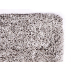 LIVING ROOM CARPET LIGHT GREY 120X180CM