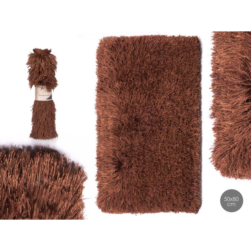 TAPIS  BRUN 50X80CM