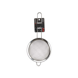 PASSOIRE EN ACIER AVEC SUPPORT 12CM