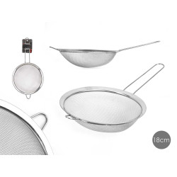 COLADOR ACERO SOPORTE 18CM