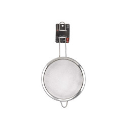 PASSOIRE EN ACIER AVEC SUPPORT 18CM
