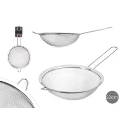 PASSOIRE EN ACIER AVEC SUPPORT 20CM