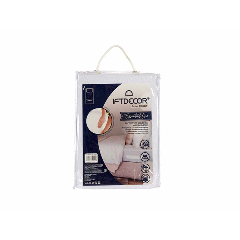 PROTECTOR DE COLCHÃO IMPERMEÁVEL CAMA 90CM 