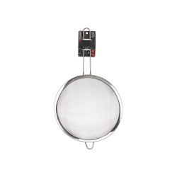 PASSOIRE EN ACIER AVEC SUPPORT 24CM