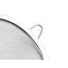 PASSOIRE EN ACIER AVEC SUPPORT 24CM