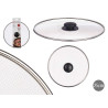 COPERCHIO PADELLA ACCIAIO RETICOLATO 25CM