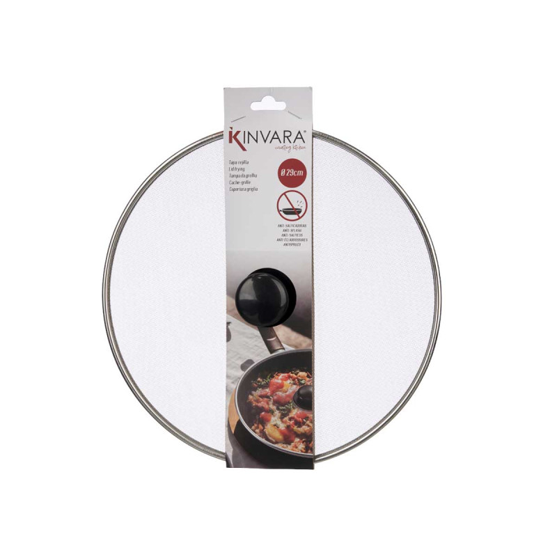 COPERCHIO PADELLA ACCIAIO RETICOLATO 29CM