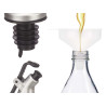 CONJUNTO 2 DOSEADORES FUNIL PRATA