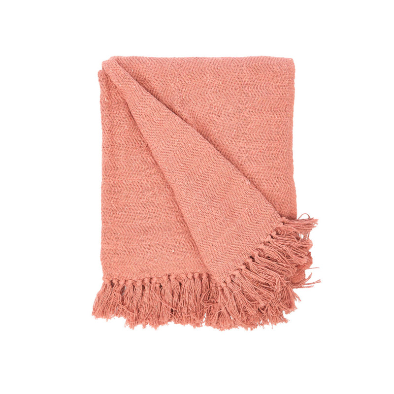 MULTIUSOS POMPON TEJA 120X150CM