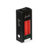 CONJ 8 VELAS VERMELHAS 15 CM 6 HORAS