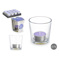 TEALIGHT COM COPO LAVANDA 6 HORAS
