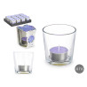 PORTA TEALIGHT LAVANDA 6 ORE