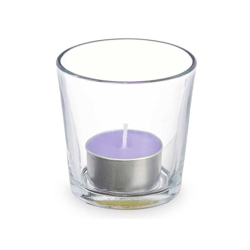 TEALIGHT CANDLEHOLDER LAVENDER 6 HOURS