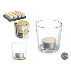 TEALIGHT COM COPO BAUNILHA 6 HORAS