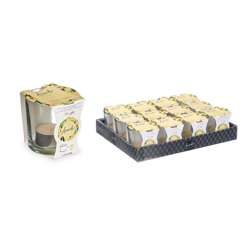 TEALIGHT COM COPO BAUNILHA 6 HORAS
