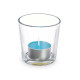 TEALIGHT COM COPO OCEANO 6 HORAS