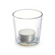 TEALIGHT COM COPO ALGODÃO 6 HORAS