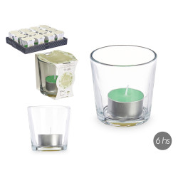 TEALIGHT COM COPO JASMIM 6 HORAS