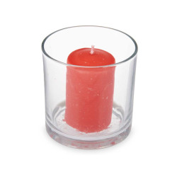 VELA COM COPO FRUTOS VERMELHOS