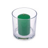 CANDLEHOLDER LARGE CANDLES BAMBOO 