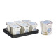 CANDLEHOLDER LARGE CANDLES COTTON 