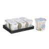 CANDLEHOLDER LARGE CANDLES COTTON 
