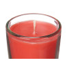 CONJ 6 VELAS COPO VIDRO FRUTOS VERMELHOS