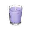 CONJ 6 VELAS COPO VIDRO LAVANDA
