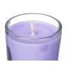 CONJ 6 VELAS COPO VIDRO LAVANDA