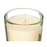SET 6 VELAS VASO VIDRIO VAINILLA