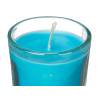 SET 6 VELAS VASO VIDRIO OCEANO