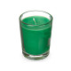 CONJ 6 VELAS COPO VIDRO BAMBU