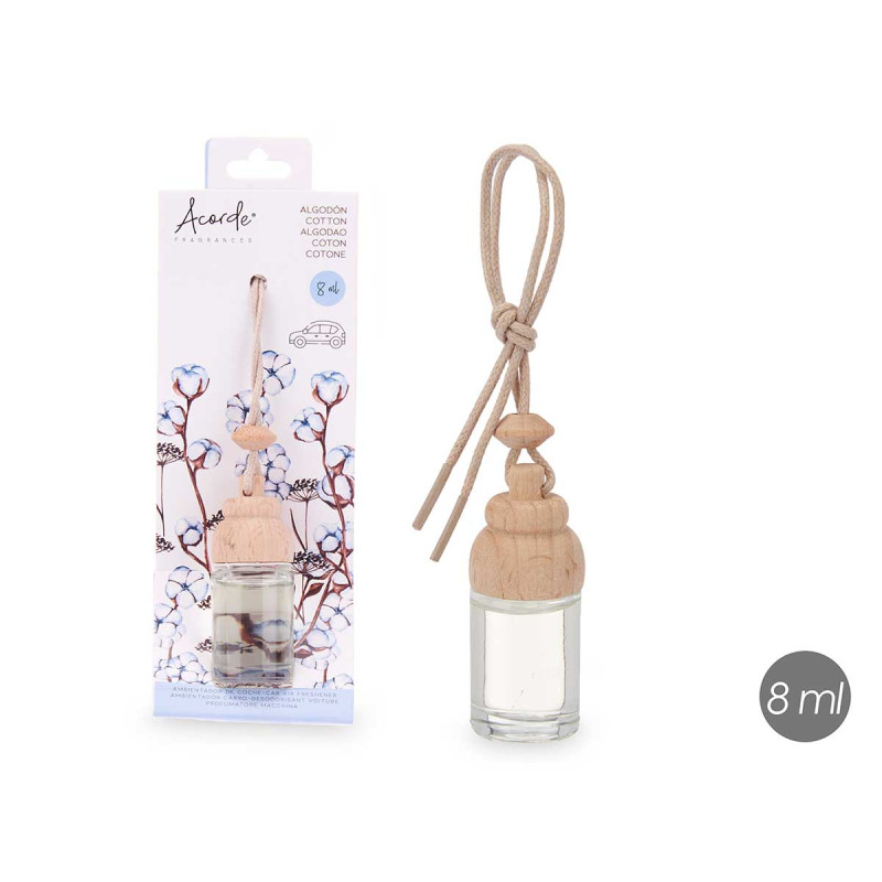 AMBIENTADOR DE COCHE ALGODON 8ML