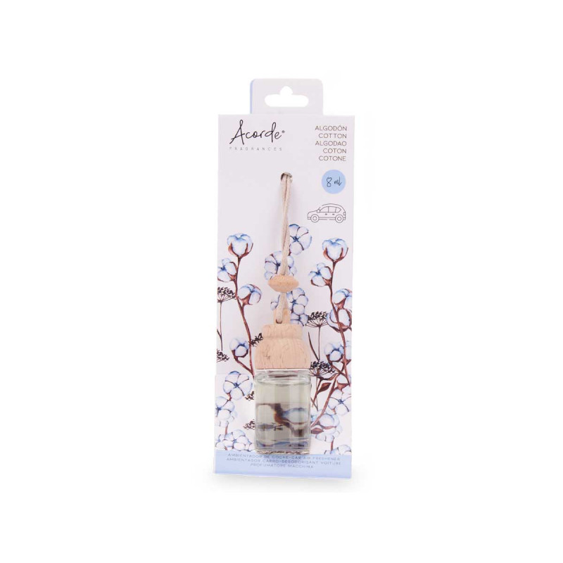 AMBIENTADOR DE COCHE ALGODON 8ML