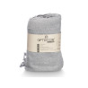 COVER MULTI-USE POMPON GREY 180X220CM