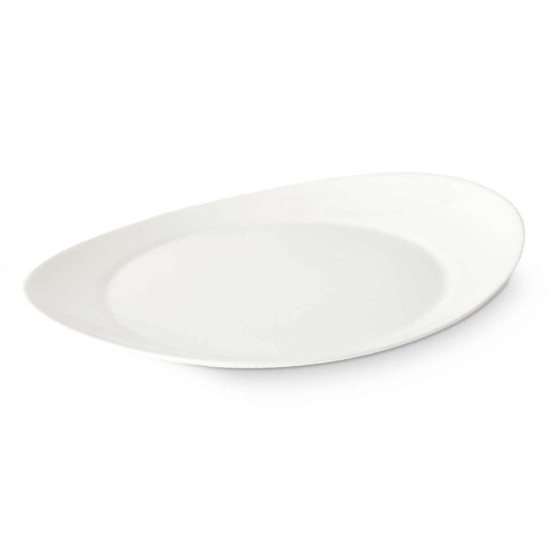PLATO CARNE OPAL OVALADO 31CM 