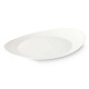 ASSIETTE À VIANDE OVALE OPALE 31CM