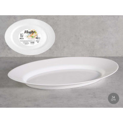 BANDEJA OPAL OVALADA 34CM