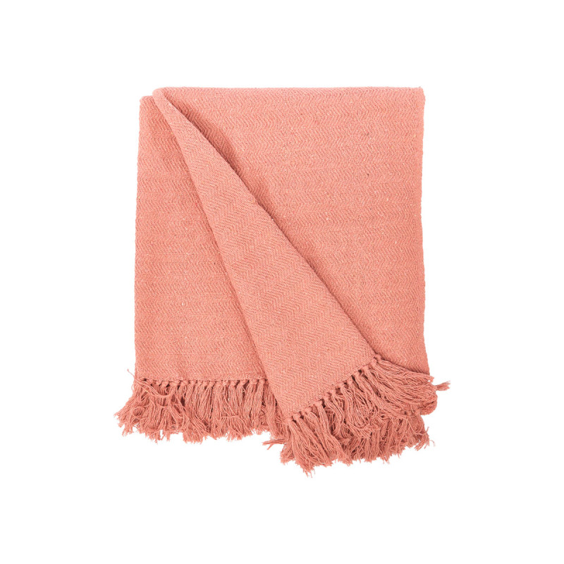COVER MULTI-USE POMPON RUSSET 180X220CM